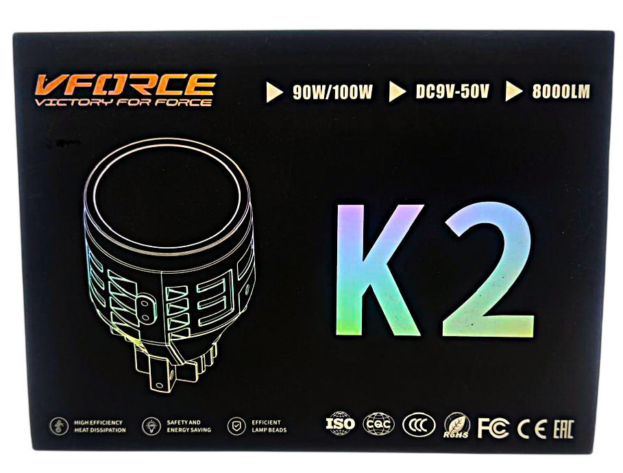 ПТФ - 3 VForce K2 6500K