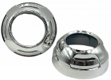 Маска для Bi-Led линз 3 дюйма W008-W (кор.100комп)