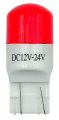 Светодиодная лампа 7440-3030-6SMD-R 1-конт. (красный свет)