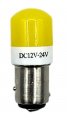 Светодиодная лампа 1156-3030-6SMD-Y-150 со смещением, 1-конт (жёлтый свет) (2)